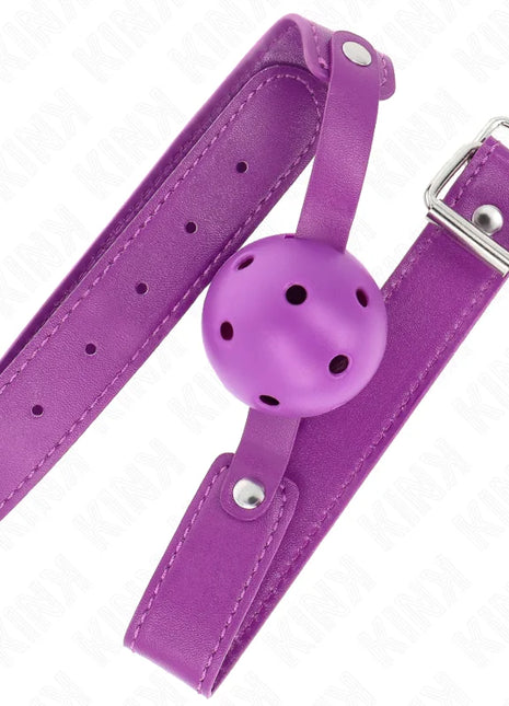 KINK - LILA ATMUNGSAKTIVER BALL 4,5 CM MAG 65 x 2,5 CM