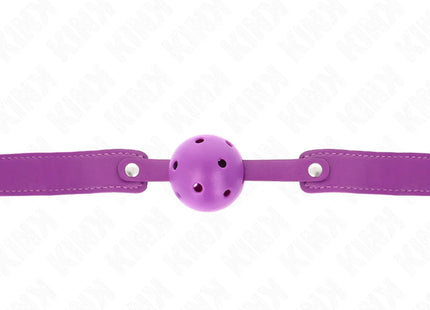 KINK - LILA ATMUNGSAKTIVER BALL 4,5 CM MAG 65 x 2,5 CM