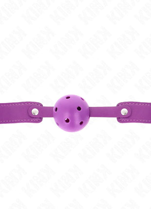 KINK - LILA ATMUNGSAKTIVER BALL 4,5 CM MAG 65 x 2,5 CM