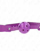 KINK - LILA ATMUNGSAKTIVER BALL 4,5 CM MAG 65 x 2,5 CM