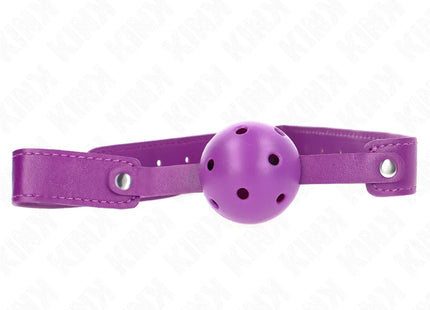 KINK - LILA ATMUNGSAKTIVER BALL 4,5 CM MAG 65 x 2,5 CM