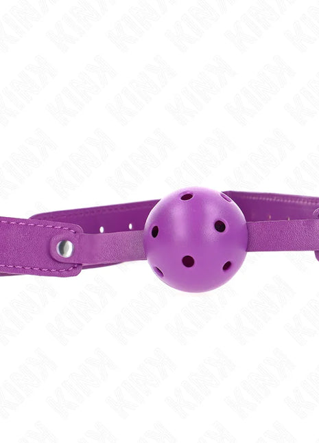 KINK - LILA ATMUNGSAKTIVER BALL 4,5 CM MAG 65 x 2,5 CM