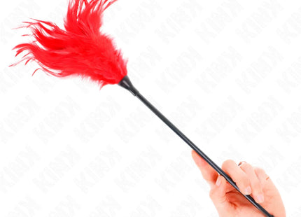 KINK - MEHRERE ROTE KITZELFEDERN 45 CM