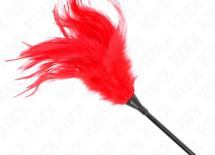 KINK - MEHRERE ROTE KITZELFEDERN 45 CM