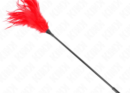 KINK - MEHRERE ROTE KITZELFEDERN 45 CM