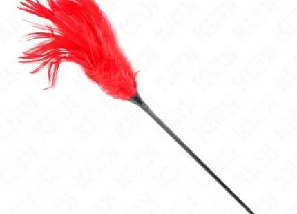 KINK - MEHRERE ROTE KITZELFEDERN 45 CM