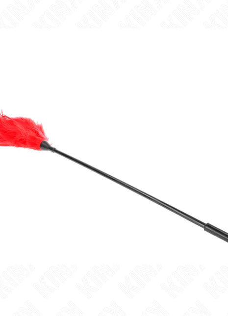 KINK - MEHRERE ROTE KITZELFEDERN 45 CM