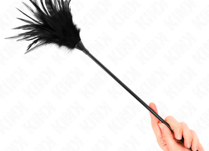 KINK - MEHRERE SCHWARZE KITZELFEDERN 45 CM