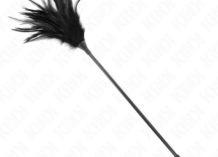 KINK - MEHRERE SCHWARZE KITZELFEDERN 45 CM