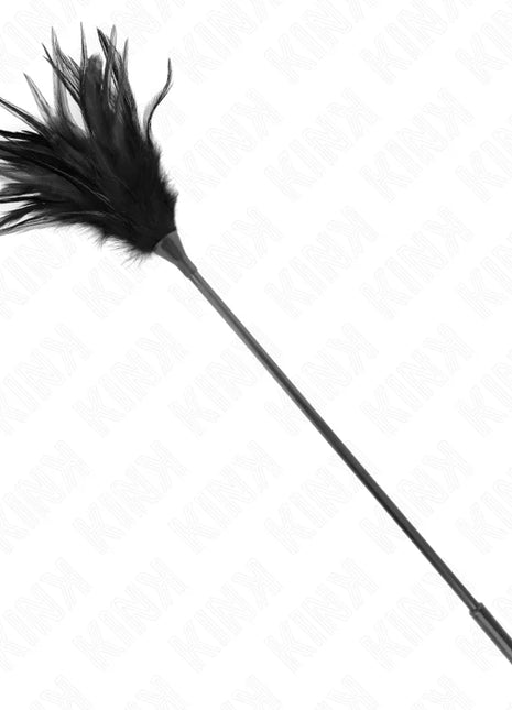 KINK - MEHRERE SCHWARZE KITZELFEDERN 45 CM
