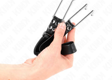KINK - METALLHAKEN-KNEBEL VERSTELLBAR 36-52 CM