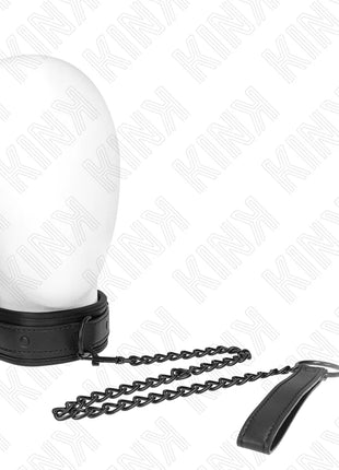 KINK - NEOPREN BONDAGE HALSBAND MODELL 2 MIT GÜRTEL 78 CM VERSTELLBAR 37,5 X 49,5 CM