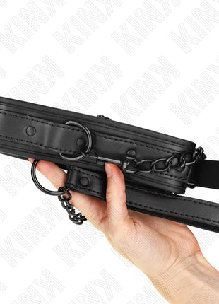 KINK - NEOPREN BONDAGE HALSBAND MODELL 2 MIT GÜRTEL 78 CM VERSTELLBAR 37,5 X 49,5 CM