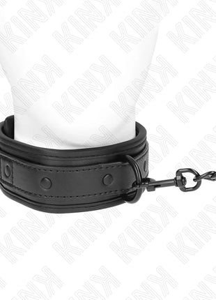 KINK - NEOPREN BONDAGE HALSBAND MODELL 2 MIT GÜRTEL 78 CM VERSTELLBAR 37,5 X 49,5 CM