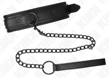 KINK - NEOPREN BONDAGE HALSBAND MODELL 2 MIT GÜRTEL 78 CM VERSTELLBAR 37,5 X 49,5 CM