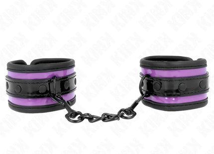 KINK - NEOPREN HANDGELENKFESSELN HELLLILA VERSTELLBAR 21-28 CM X 5 CM