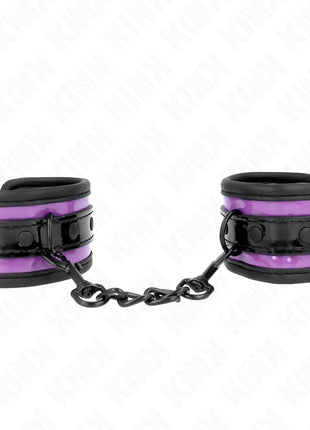 KINK - NEOPREN HANDGELENKFESSELN HELLLILA VERSTELLBAR 21-28 CM X 5 CM