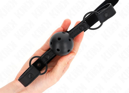 KINK - NEOPRENBALL 4,5 CM KNEBEL 63,5 X 2 CM VERSTELLBAR 41 X 59 CM