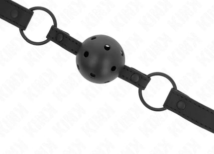 KINK - NEOPRENBALL 4,5 CM KNEBEL 63,5 X 2 CM VERSTELLBAR 41 X 59 CM