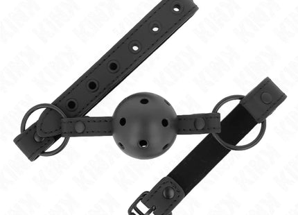 KINK - NEOPRENBALL 4,5 CM KNEBEL 63,5 X 2 CM VERSTELLBAR 41 X 59 CM