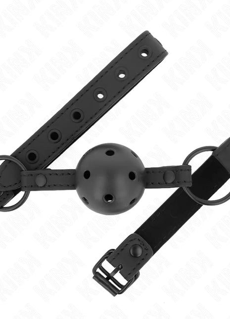 KINK - NEOPRENBALL 4,5 CM KNEBEL 63,5 X 2 CM VERSTELLBAR 41 X 59 CM