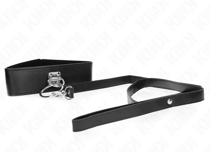 KINK - NIETENLEINE 116 CM HALSBAND MIT KUNSTLEDERBAND 50 X 5 CM