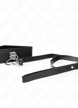KINK - NIETENLEINE 116 CM HALSBAND MIT KUNSTLEDERBAND 50 X 5 CM