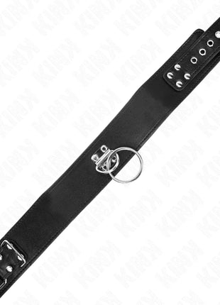 KINK - NIETENLEINE 116 CM HALSBAND MIT KUNSTLEDERBAND 50 X 5 CM
