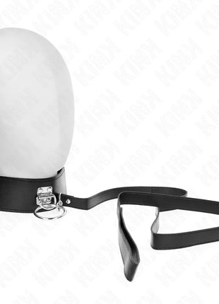 KINK - NIETENLEINE 116 CM HALSBAND MIT KUNSTLEDERBAND 50 X 5 CM