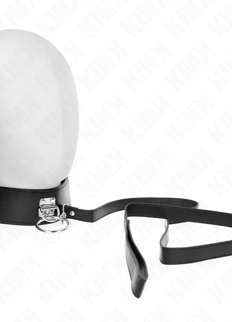 KINK - NIETENLEINE 116 CM HALSBAND MIT KUNSTLEDERBAND 50 X 5 CM