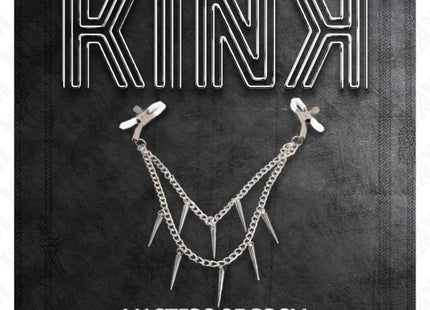 KINK - NIPPELKLEMMEN MIT SPIKES KETTEN 30 CM