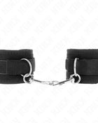 KINK - NYLON BIND-HANDHANDFESSELN MIT KLETTVERSCHLUSS SCHWARZ MODELL 2 VERSTELLBAR 18-35 CM X 6 CM