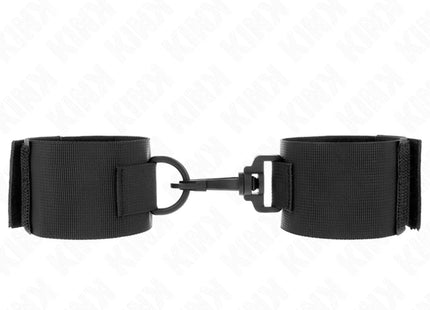 KINK - NYLON HANDGELENKFESSELN SCHWARZ
