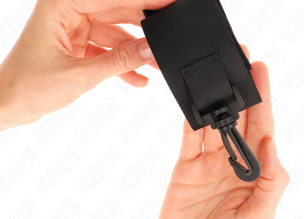 KINK - NYLON HANDGELENKFESSELN SCHWARZ