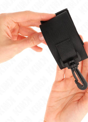 KINK - NYLON HANDGELENKFESSELN SCHWARZ