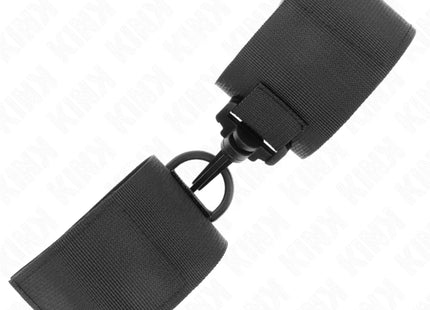 KINK - NYLON HANDGELENKFESSELN SCHWARZ