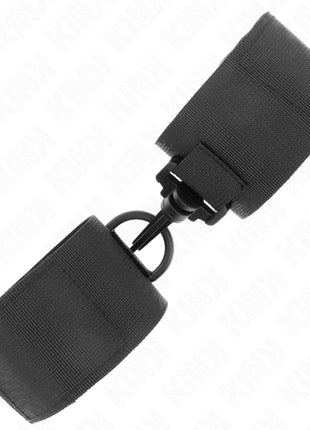 KINK - NYLON HANDGELENKFESSELN SCHWARZ