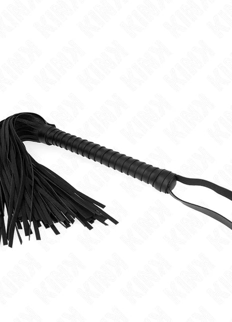 KINK - PEITSCHE MIT SCHWARZEM STRUKTURIERTEM GRIFF 48,5 CM