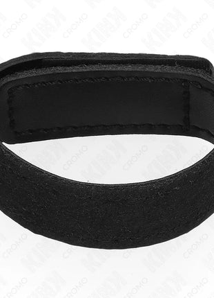 KINK - PENISRING AUS LEDER MIT KLETTVERSCHLUSS 20 X 2 CM