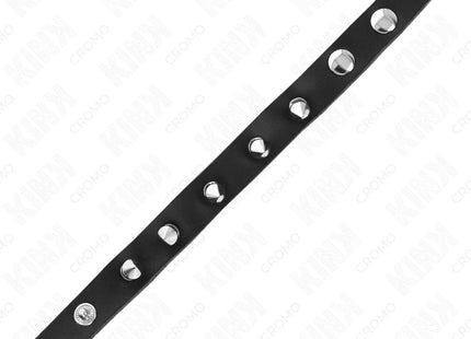 KINK - PENISRING AUS LEDER MIT SPIKES 21,5 X 1,6 CM
