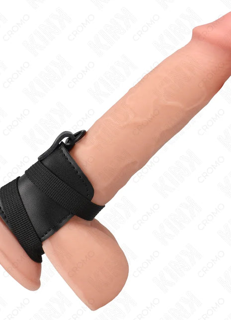 KINK - PENISRING AUS LEDER MIT VERSTELLBAREN RIEMEN