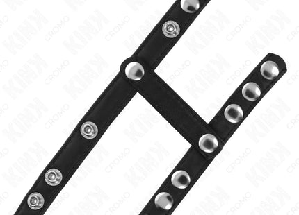 KINK - PENISRING MIT 3 VERSTELLBAREN BALLSPLITTERRIEMEN