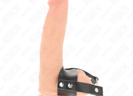 KINK - PENISRING MIT ’D’ FÖRMIGEN RINGEN 18,5 X 3,3 CM