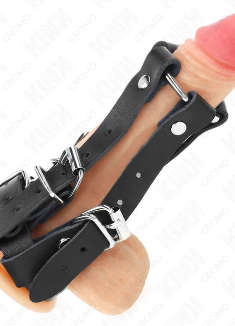 KINK - PENISRING MIT MEHREREN VERSTELLBAREN RIEMEN