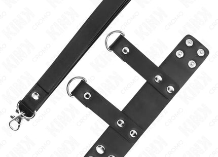 KINK - PENISRING MIT VERSTELLBAREM LEDERBAND