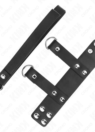 KINK - PENISRING MIT VERSTELLBAREM LEDERBAND