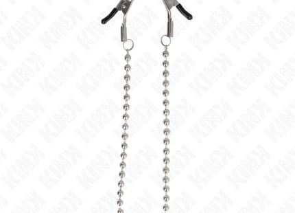 KINK - PERLENKETTE NIPPELKLEMMEN 30 CM