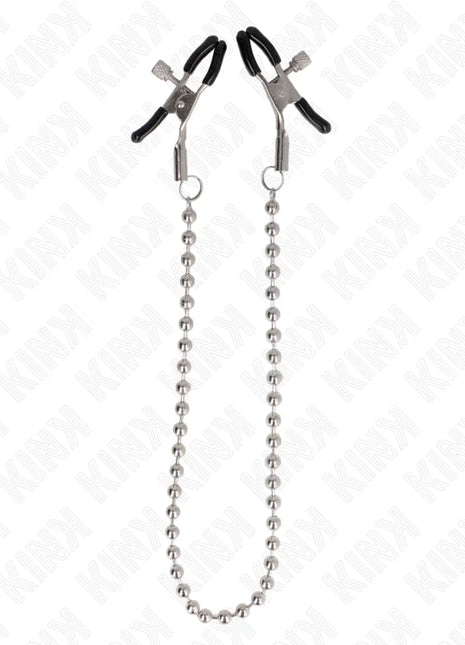 KINK - PERLENKETTE NIPPELKLEMMEN 30 CM