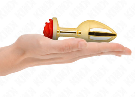 KINK - PLUG ANAL GOLD ROSE ROT GRÖSSE L
