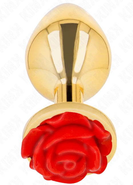 KINK - PLUG ANAL GOLD ROSE ROT GRÖSSE L